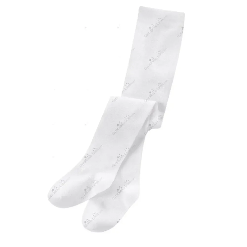 Janie and Jack Ivory Classic Baby Tights - 12-24 Months